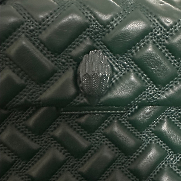 Kurt Geiger Dark Green Kensington Drench EUC - Picture 2 of 11